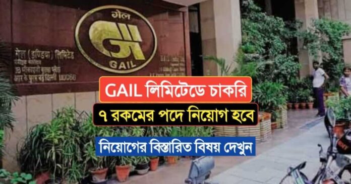 GAIL Sr Associate and Jr Associate Recruitment