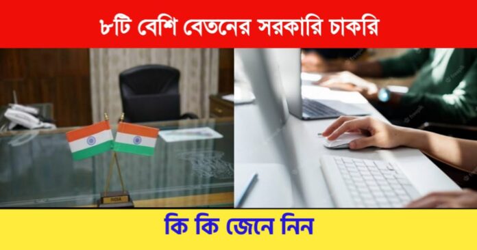 Top 8 High Paying Government Job in India