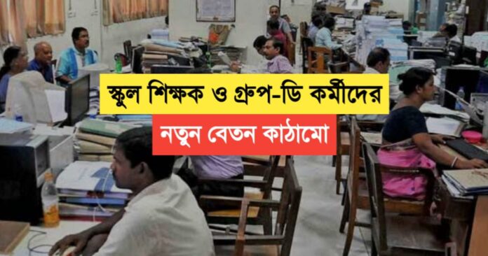New pay structure of various employees including school teachers and Group-D in the state