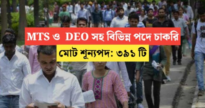 BECIL MTS & DEO including various posts new recruitment notification 2024
