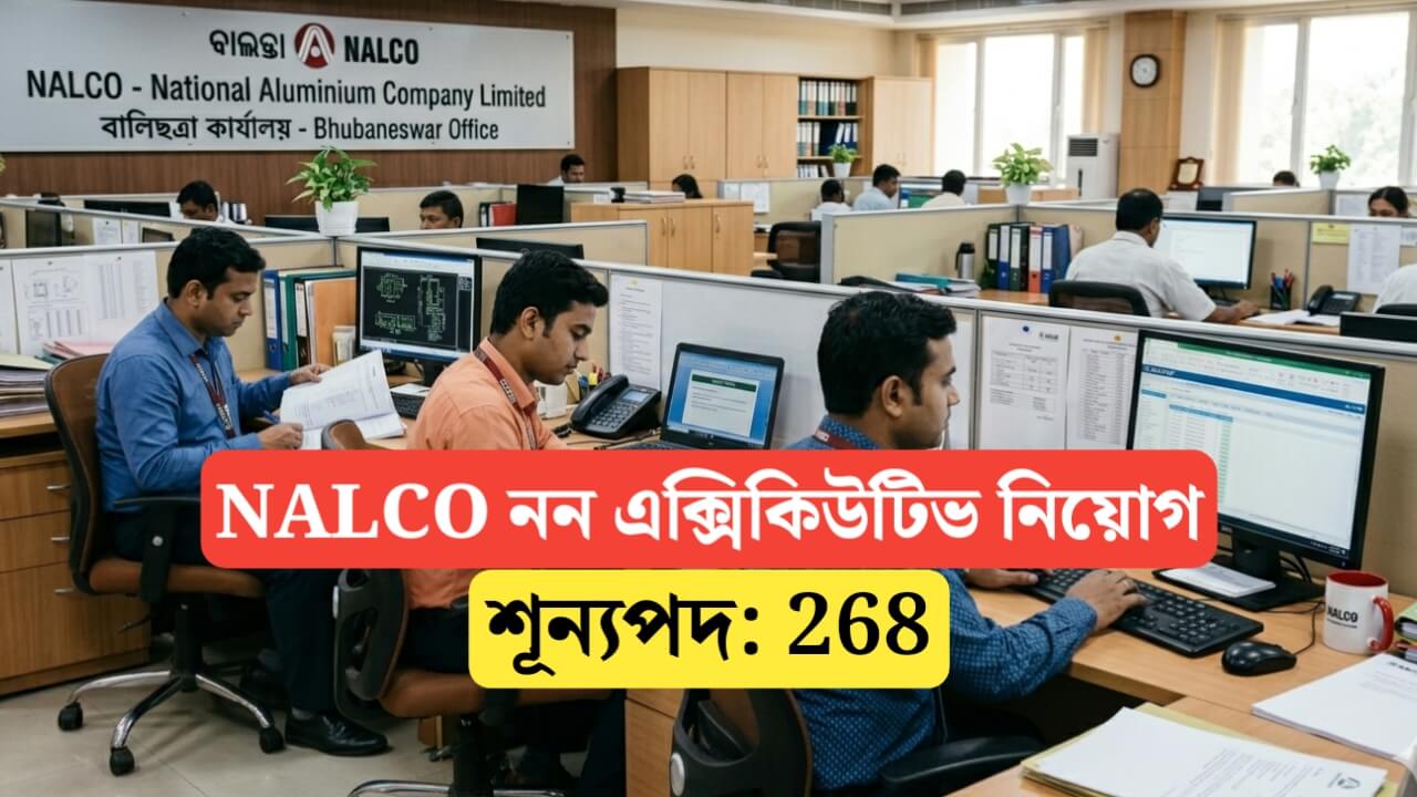 nalco non executive recruitment 2026